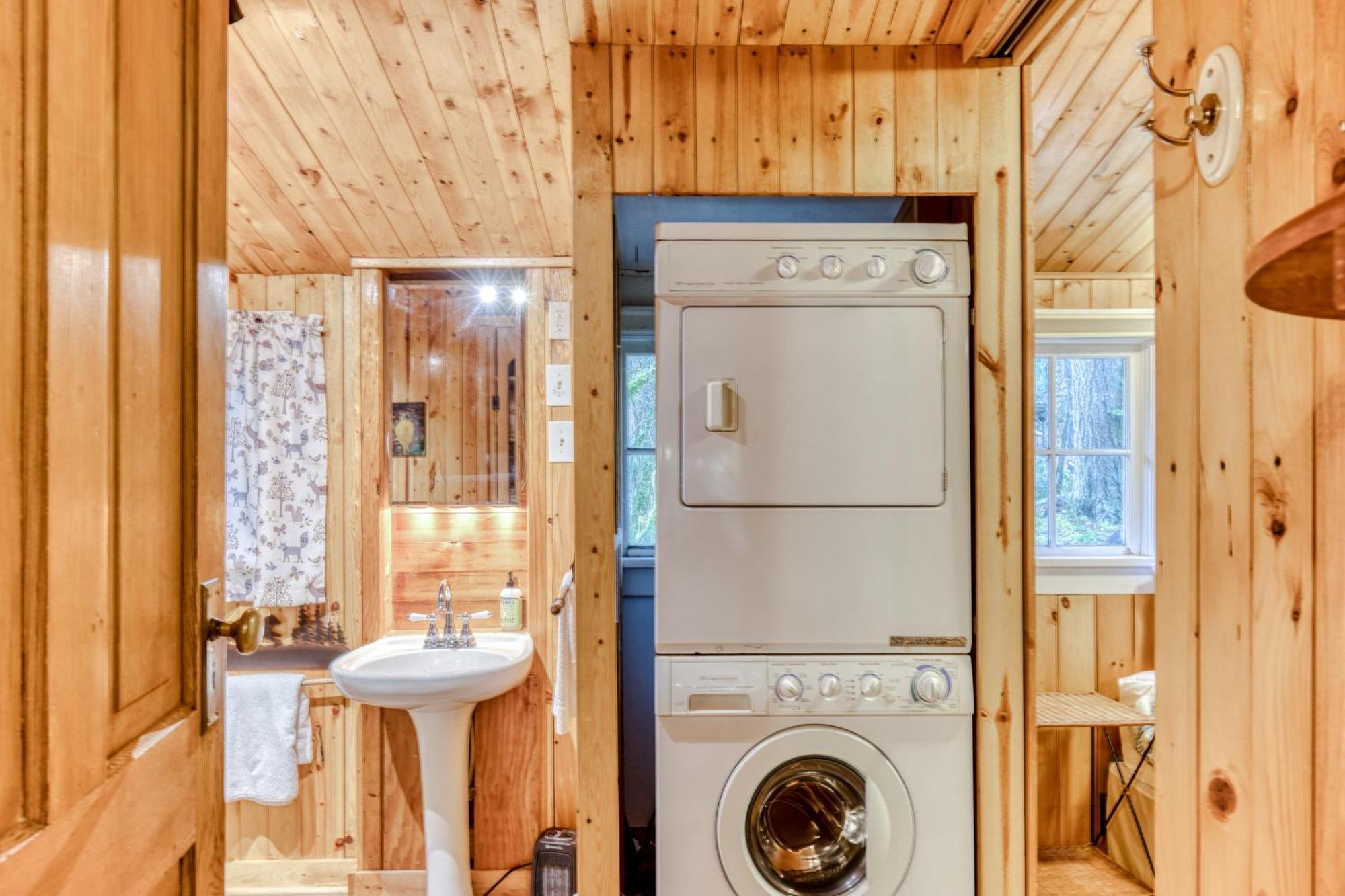 The Cedars Cabin Welches Eksteriør bilde